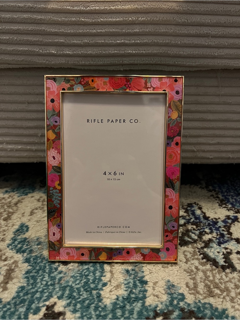 Rifle Paper Co. Floral 4x6 Picture Frame - Pink Multi